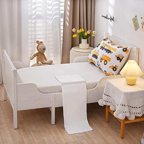 NTBED 4 Pieces Construction Toddler Bedding Set - Image 3