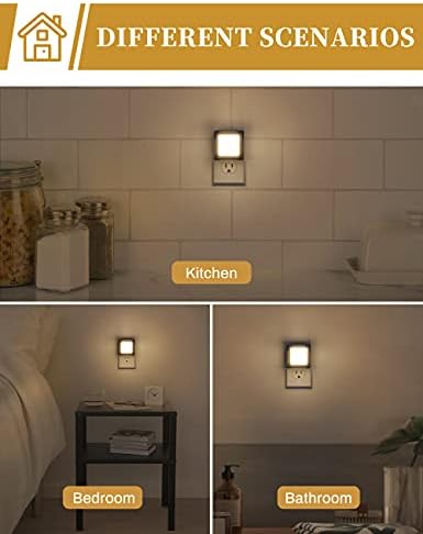DORESshop LED Night Light, Night Lights Plug Into Wall - Image 6