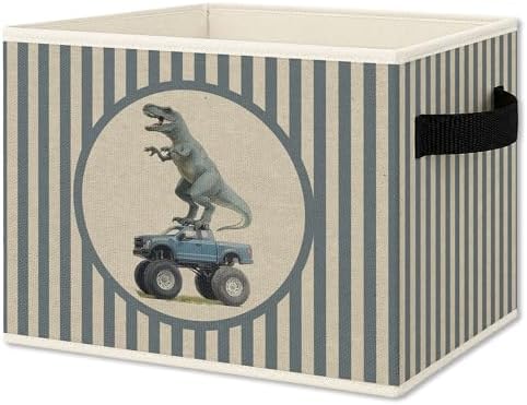 Dinosaur Truck Boy Nursery Foldable Storage Bins Box by Unknown