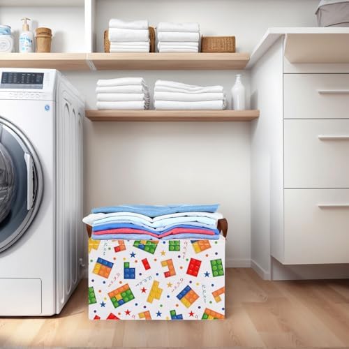 Kid Cute Nursery Storage Basket Baby Toy Clothes Storage Bin Playroom Bedroom - Image 4