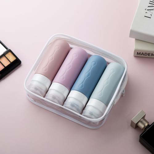 Gemice Travel Bottles for Toiletries, Tsa Approved, Travel Size Containers - Image 6