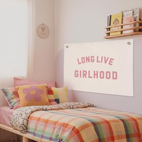 Long Live Girlhood Banner, Girls Baby Nursery Decor, Toddler Girl Room Decor - Image 6
