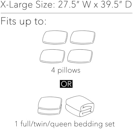 SpaceAid Jumbo Vacuum Storage Bags, Space Saver Sealer Compression Bags - Image 5