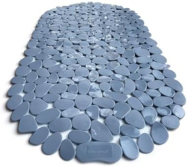 “Pebbles” Non-Slip Bathtub & Shower Mat 27”x14” Oval by TikeSmart