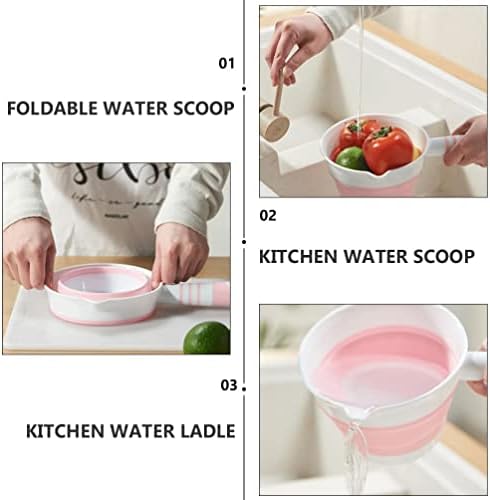 IMIKEYA Portable Water Dipper Kitchen Water Spoon Foldable Large Capacity Easy - Image 4
