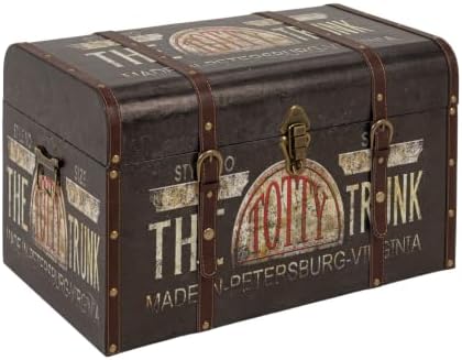 Household Essentials Large Decorative Storage Trunk by HouseholdEssentials