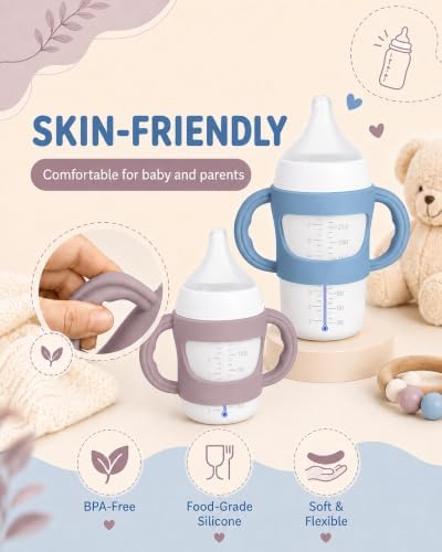 2 Pack Silicone Baby Bottle Handles - Image 6