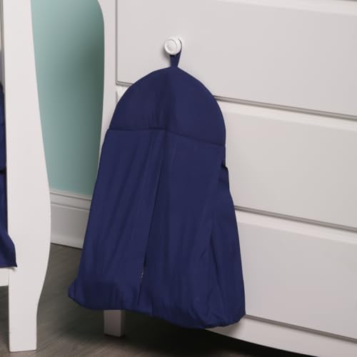 Navy Blue Hanging Baby Diaper Caddy Organizer by EVERYDAYKIDS