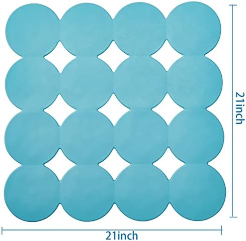 Webos Square Shower Mat Nonslip - Image 2