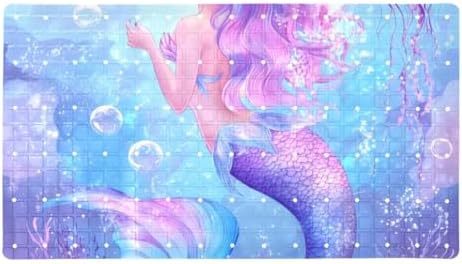 Shower Mat Non Slip, Mermaid Anti Slip Bath Mat by Anna+Cowper