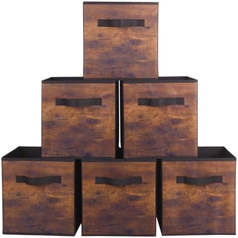 ShellKingdom Storage Bins, Foldable Fabric Storage Cubes And Cloth Storage by ShellKingdom