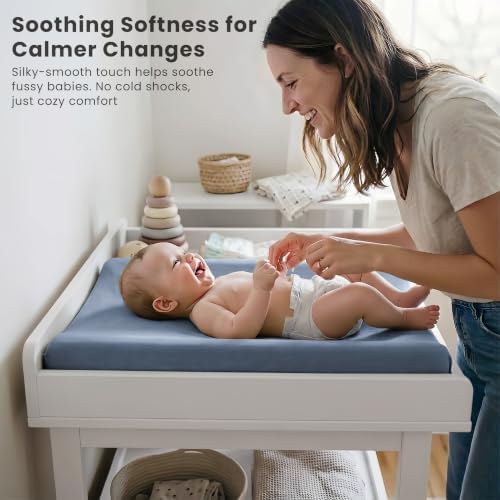 Konssy 3 Pack Stretchy Changing Pad Covers - Image 3