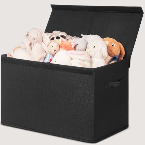 INDRESSME 85L Large Toy Storage Box, Lid & Dividers by INDRESSME