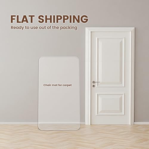Office Chair Mat for Carpet & Hardwood Floor - Image 3