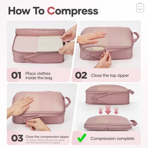 Veken 11 Set Compression Packing Cubes - Image 3