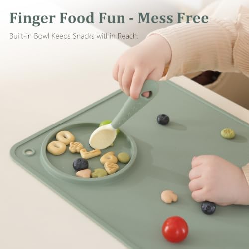 2 Pack Silicone Baby Placemats - Image 4