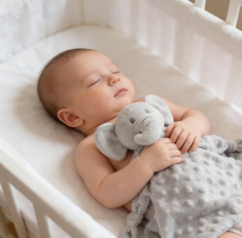 CREVENT Soft Plush Animal Face Security Blankets - Image 3