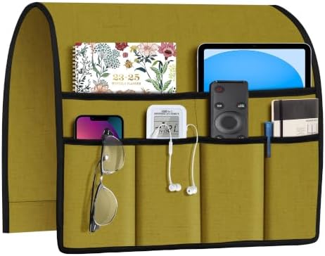 Joywell Remote Control Holder Armchair Caddy Armrest Organizer Lemon Yellow by Joywell