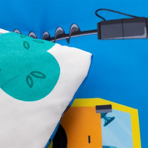 NTBED 4 Pieces Construction Truck Toddler Bedding Set - Image 6
