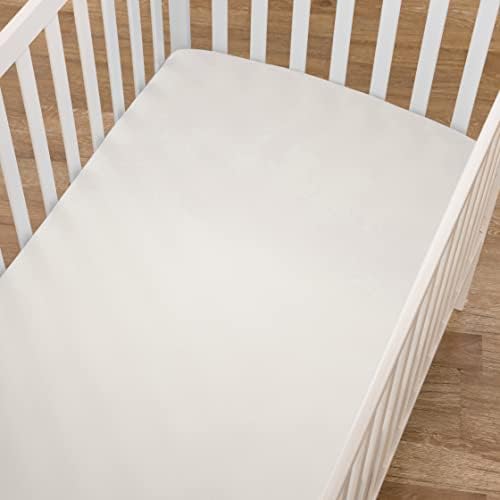 American Baby Company Cotton Fitted Crib Sheet 52x28" - Image 4