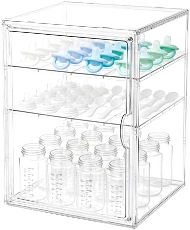 Baby Bottle Storage Organizer for Countertop by RISICULIS