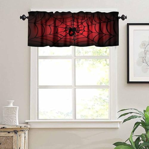 Halloween Kitchen Valances Windows Curtains, 1 Panel - Image 5