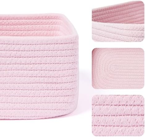 MiniArk Small Storage Baskets for Organizing | Closet Organizer Bins | Shelf - Image 2