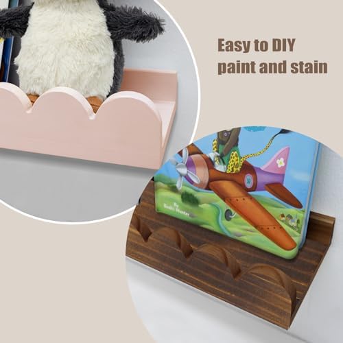Scalloped Shelves for Nursery - Image 3