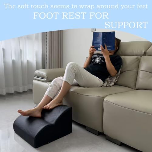 Foot Rest for Under Desk at Work.Multifunctional 3-Tier Foot Stool - Image 6