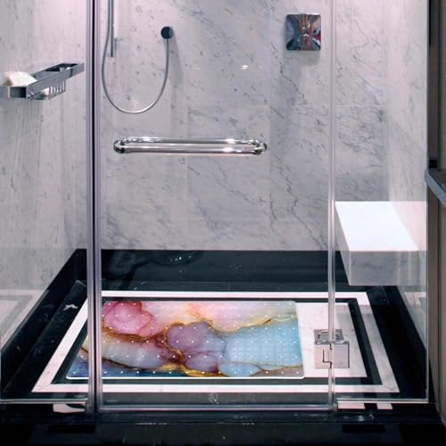 Shower Mat Non Slip, 26.8 x 15.1 Inch Bathtub Mat - Image 6