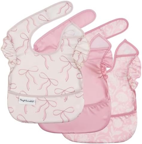 Tiny Twinkle Mess-Proof Baby Bibs by TinyTwinkle