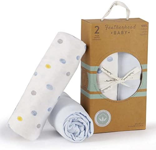 Featherhead™ 2-Pack Fitted Crib Sheets - Image 4