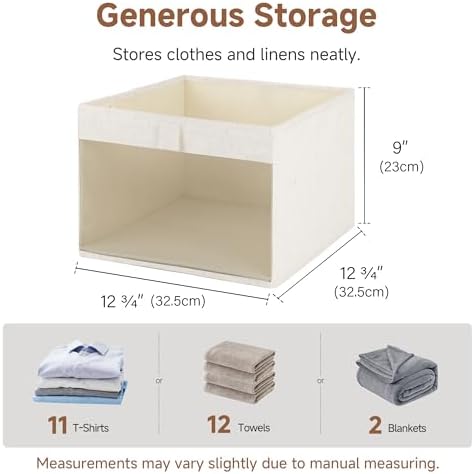 StorageWorks Linen Closet Organizer Bins - Image 2