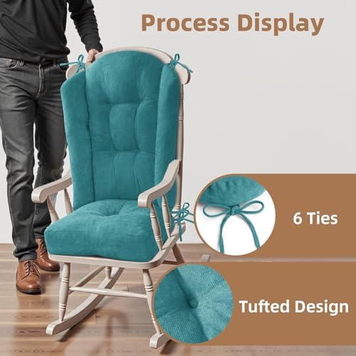 Wingback Rocking Chair cushion - Image 4