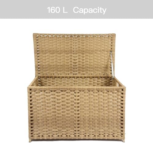 Wicker Storage Trunk, Large Storage Basket - Image 7
