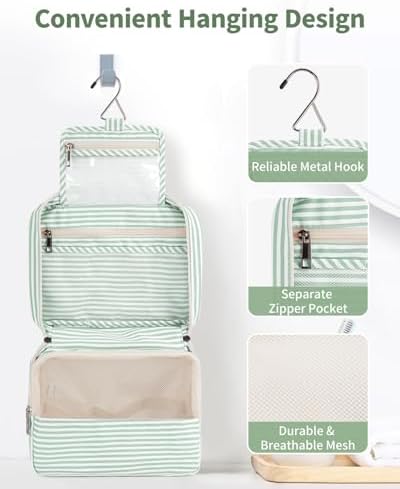 Narwey Hanging Travel Toiletry Bag - Image 2