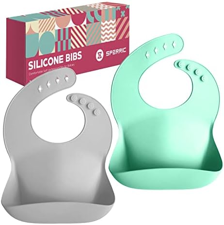 Sperric Silicone Baby Bibs - Image 2