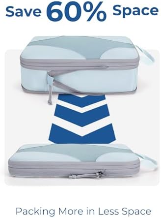 Bagsmart Compression Packing Cubes, Travel Bag Cruise Ship Essentials - Image 4