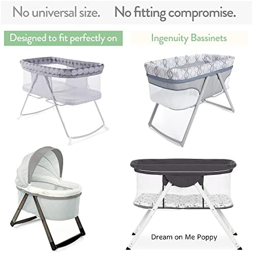 Joey + Joan Bassinet Fitted Sheets Compatible - Image 2