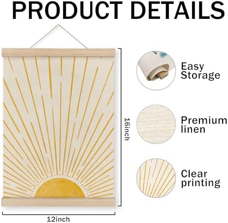 MAQIKA Boho Sunshine Poster Framed - Image 7