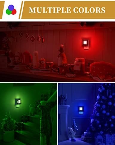 DORESshop Blue Night Light, Night Lights Plug Into Wall - Image 5