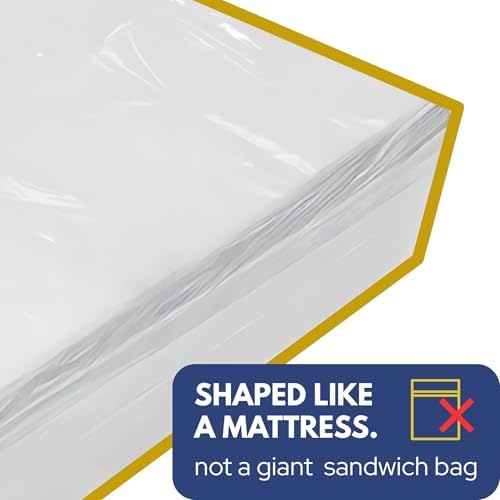 Crib Mattress Storage Bag with Zipper, 2 Accessory Bags - Image 4