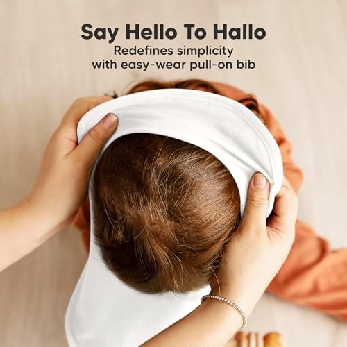 KeaBabies 8-Pack Bibs for Baby Girls, Pullover Baby Bibs - Image 4