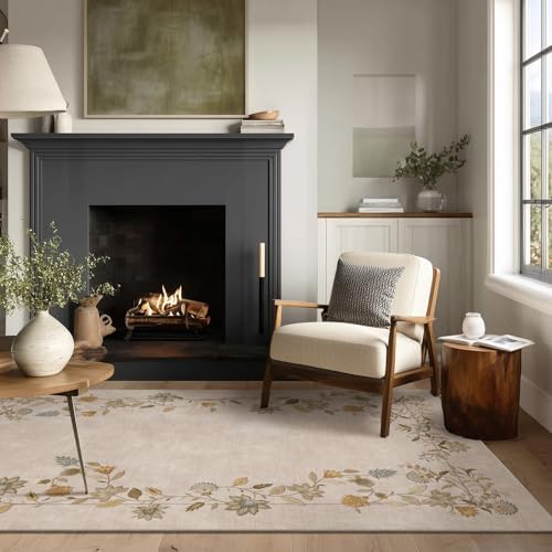 3x5 Washable Entryway Area Rug: Small Throw Rugs by palohom