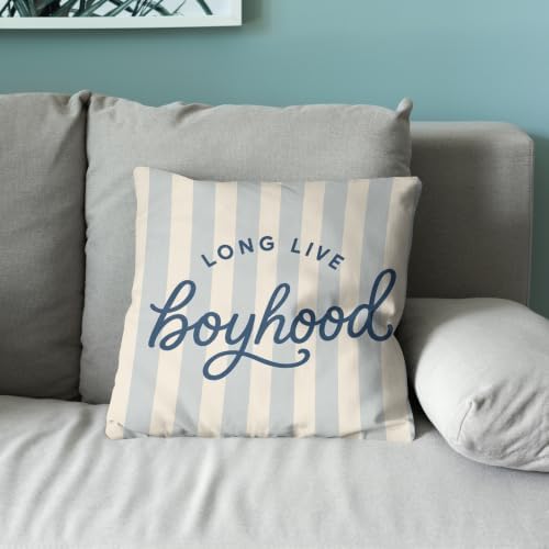 kdqua Boy Nursery Pillow Cover 18x18 Double-Sided, Playroom Decorations Throw - Image 3