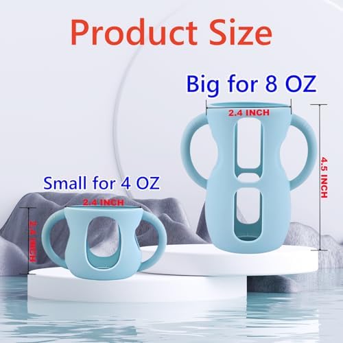 4 Silicone Sleeves with Handles - Image 4