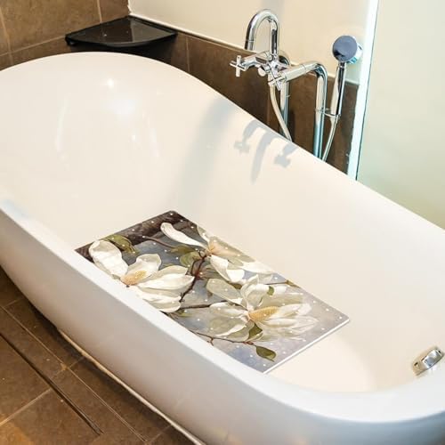 Shower Mat Bathtub Mat, 26.8x15.1 inch, Non-Slip Bath Mat - Image 5