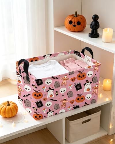 Essme Rectangular Halloween Basket, Gift Basket. - Image 6