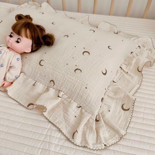 BuLuTu Shabby Chic Ruffles Pillowcase - Image 4