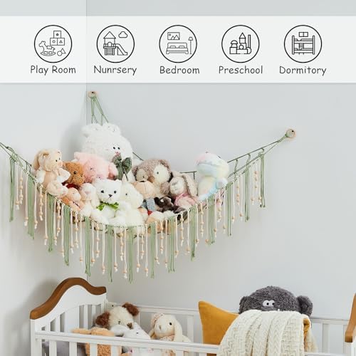 Pretty Jolly Stuffed Animal Storage Hammock - Image 3